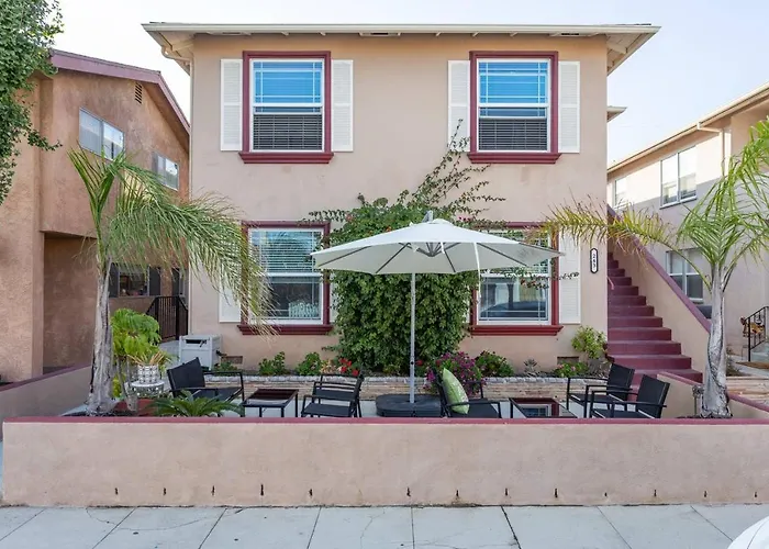 New Belmont Shore Retreat With Free Parking Walk To Beaches